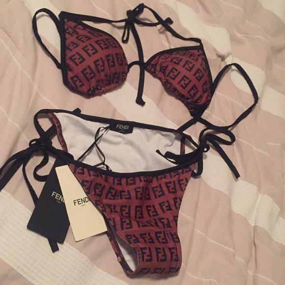 fendi monogram swimsuit